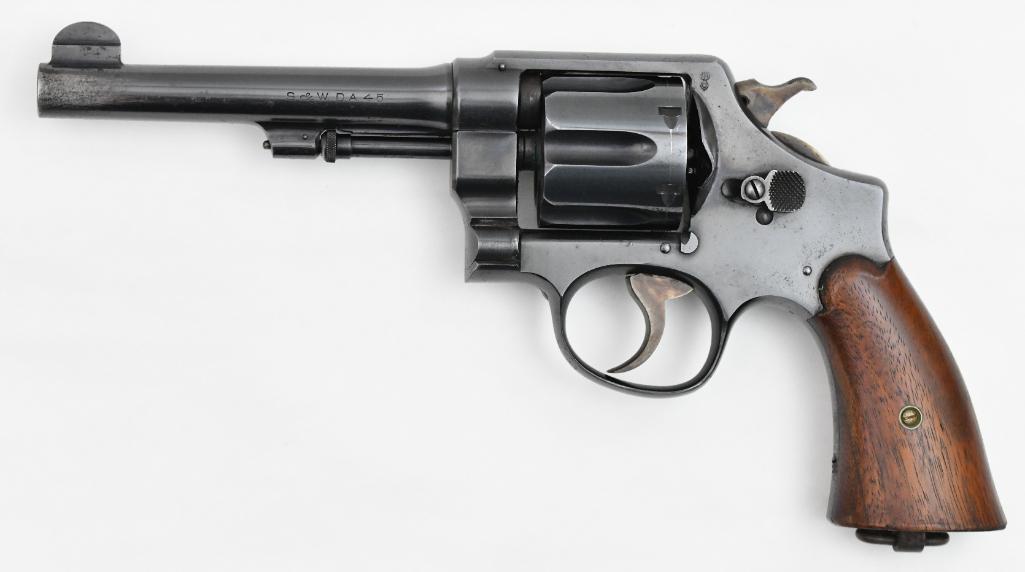 World War I U.S. Smith & Wesson revolver,