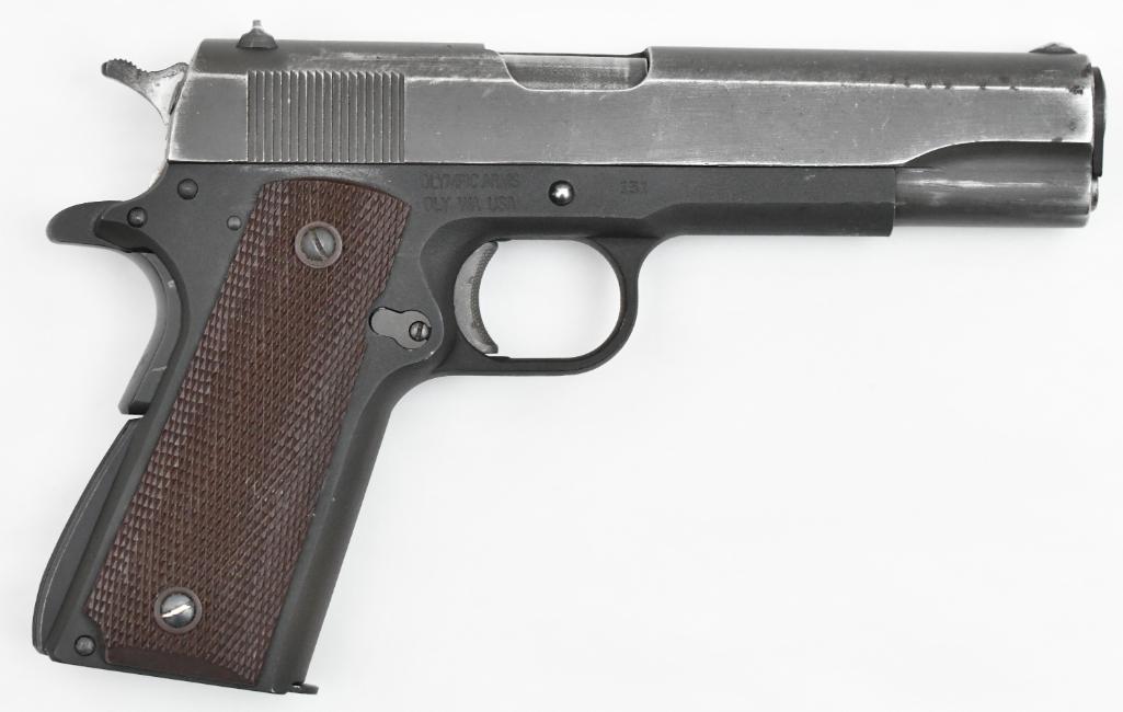 Olympic Arms/Colt Model 1911 pistol.