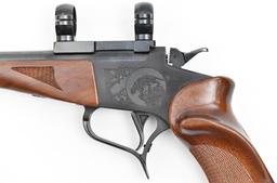 Cased Thompson Center Arms Contender 2 barrel set pistol,