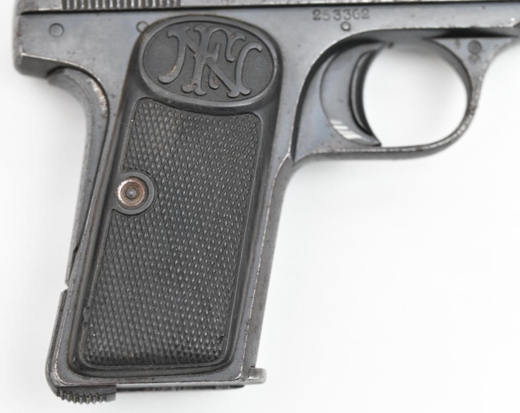 FN Herstal Model 1910 pistol.