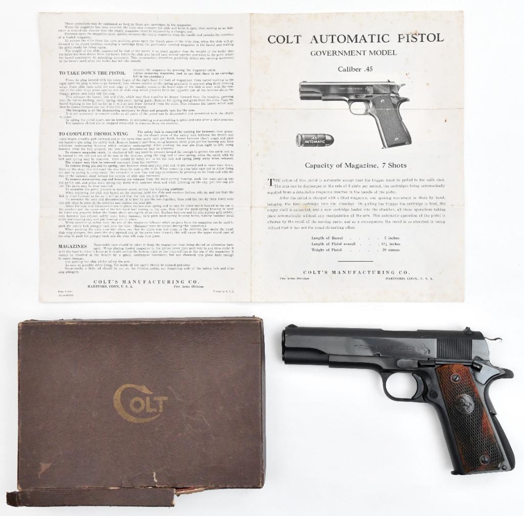 Colt Commercial 1911 Government Model pistol