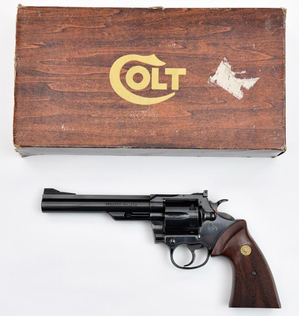 Colt Trooper MK III double-action revolver