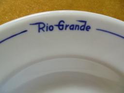 VINTAGE "RIO GRANDE" RAILROAD SALAD BOWL