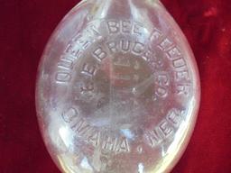 ANTIQUE QUEEN BEE FEEDER BOTTLE-FOR BABY'S OR THE SICK