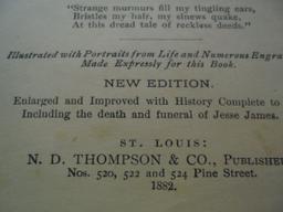 GREAT FIND ! "THE JAMES & YOUNGER BROTHERS"-FRANK & JESSE JAMES--THE NOTED WESTERN OUTLAWS---BOOK