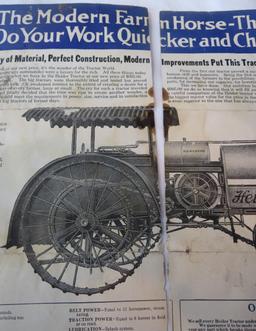 "THE HEIDER TRACTOR" - SALES LITERATURE - EARLY & RARE