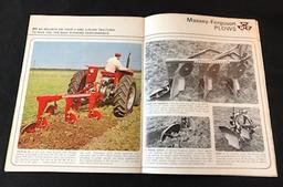 MASSEY FERGUSON PLOWS ADVERTISING BROCHURE