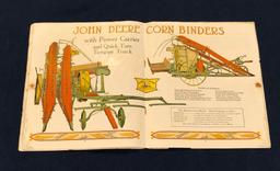 JOHN DEERE CORN BINDERS, MOWERS & RAKES SALES BROCHURE