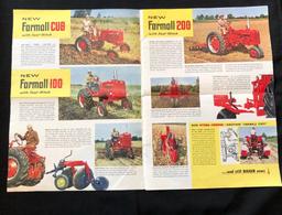 5 GREAT NEW MCCORMICK FARMALLS TRACTORS BROCHURE