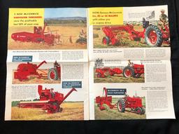 5 GREAT NEW MCCORMICK FARMALLS TRACTORS BROCHURE