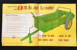 JOHN DEERE TRACTOR-DRAWN SPREADERS BROCHURE