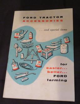 FORD TRACTOR ACCESSORIES - SALES BROCHURE