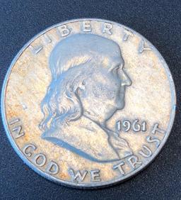 1961-D FRANKLIN HALF DOLLAR