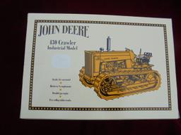 JOHN DEERE TOY 430 INDUSTRIAL MODEL CRAWLER IN ORIGINAL BOX