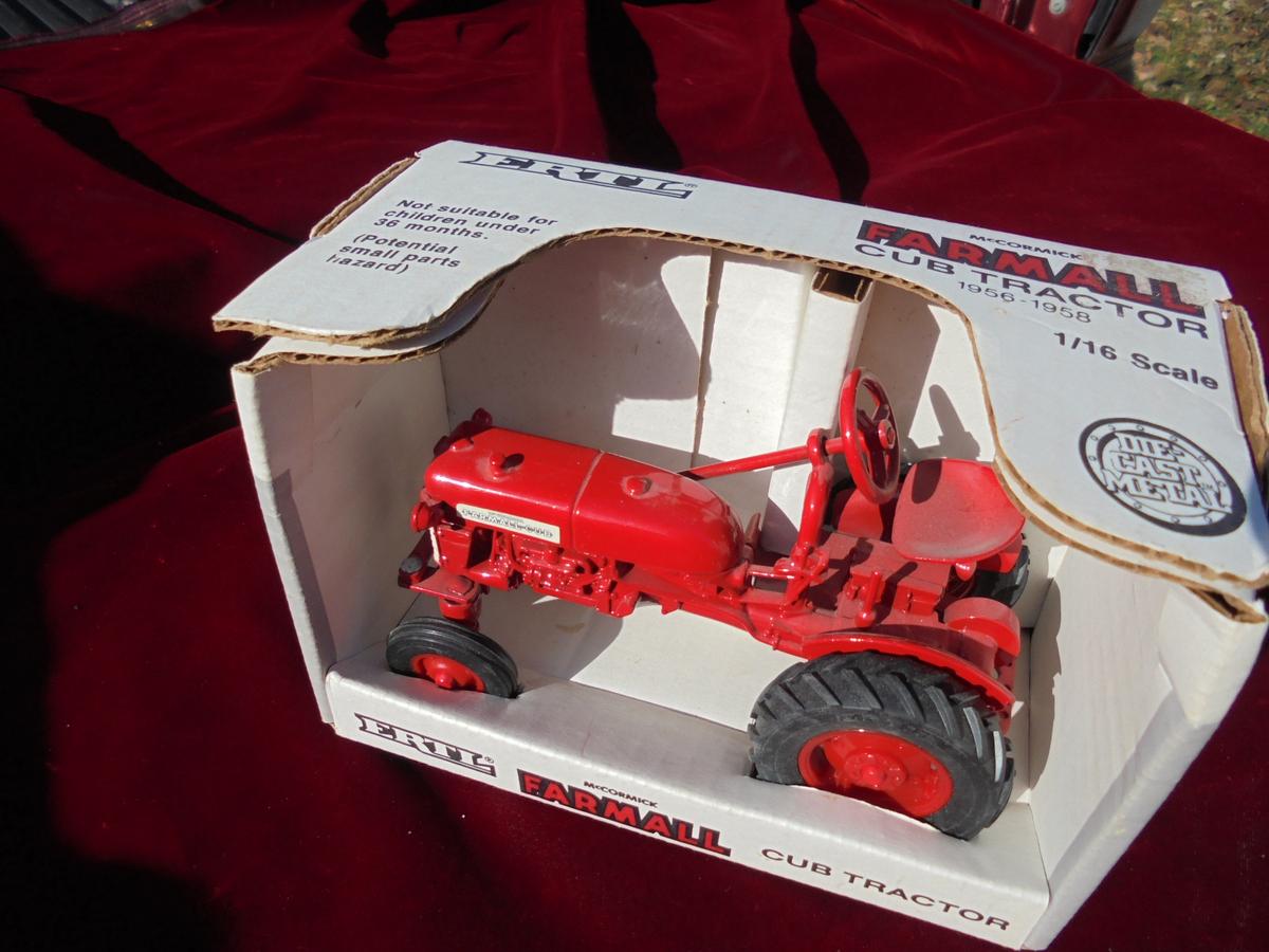 NEW IN BOX FARMALL CUB TRACTOR -1956-1958 MODEL