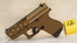 Glock 43 9mm FDE & Flag