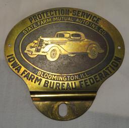 IOWA FARM BUREAU FEDERATION - LICENSE PLATE TOPPER