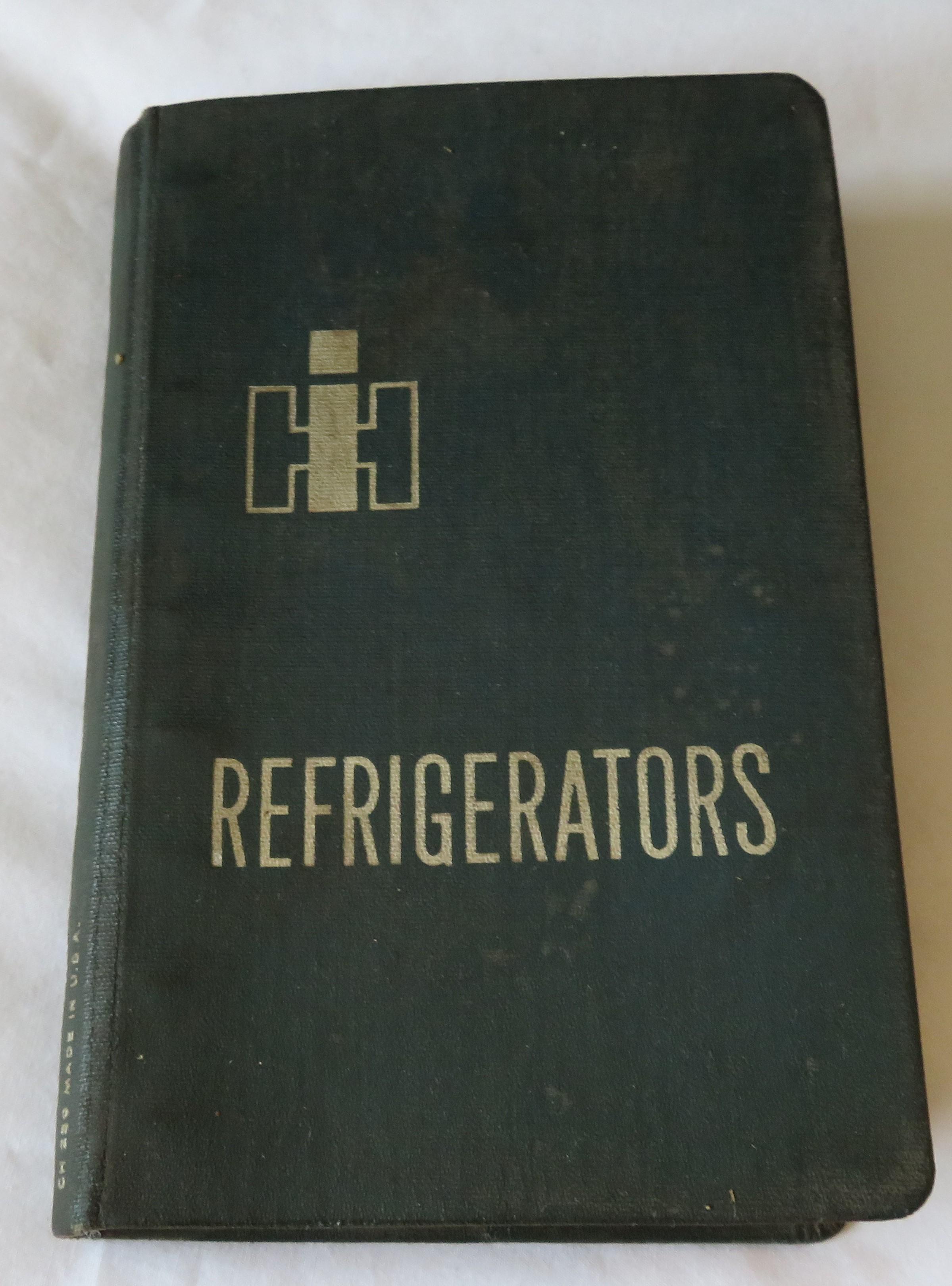 INTERNATIONAL HARVESTER REFRIGERATORS & FREEZERS SALESMAN'S BOOK