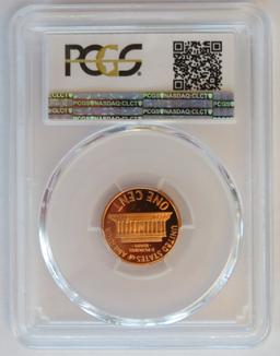 1990 NO S LINCOLN CENT - PCGS PR68RD DCAM