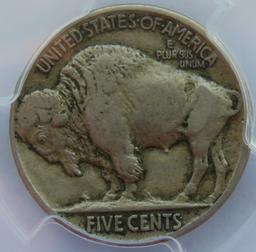 1916 DOUBLE DIE OBVERSE BUFFALO NICKEL - PCGS VF 30 CAC