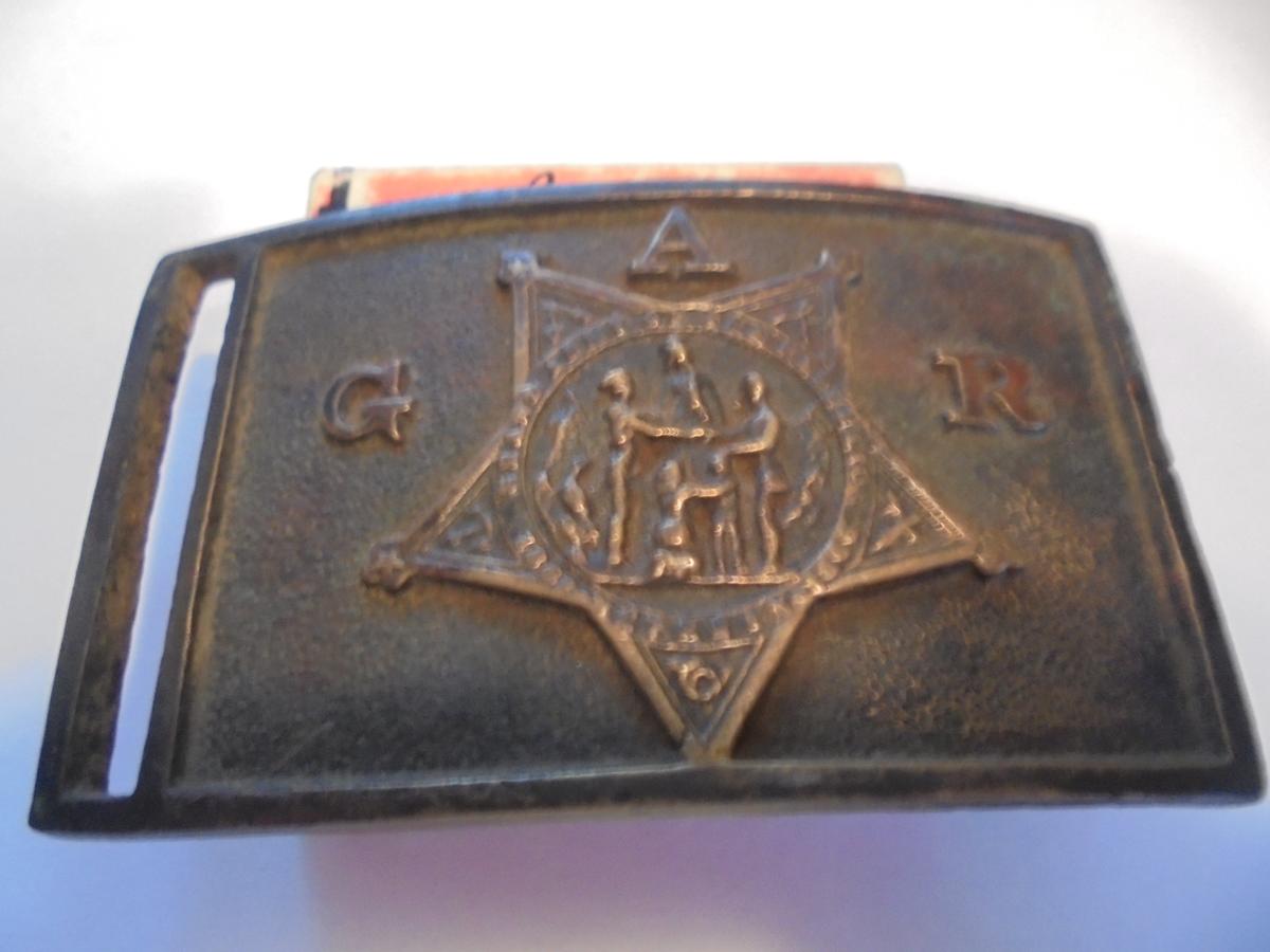 GRAND ARMY OF THE REPUBLIC BELT BUCKLE OLD & NEAT