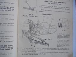 OLD JOHN DEERE DIRECTIONS FOR SET UP FOR A 11-A & 12-A COMBINE