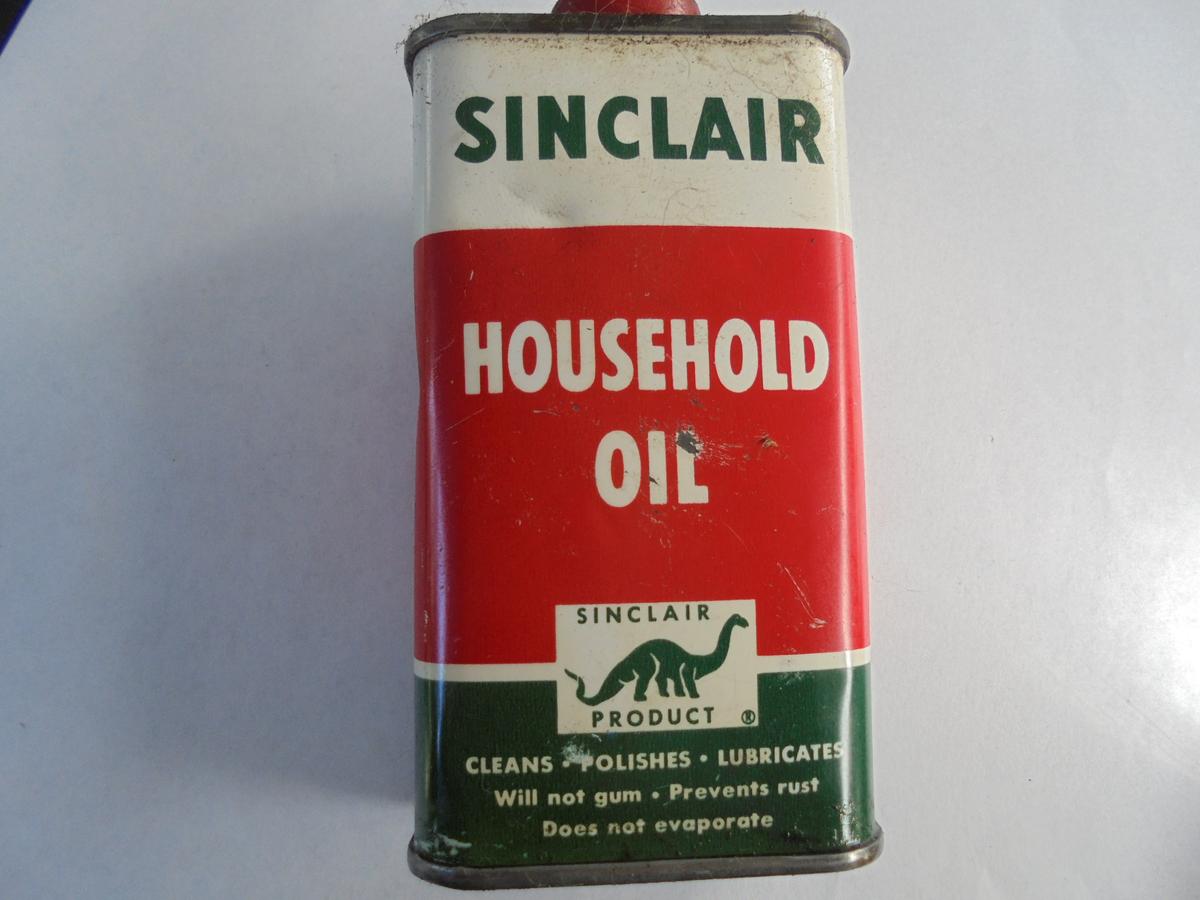 OLD SINCLAIR HOUSEHOLD OIL 4 INCH TALL