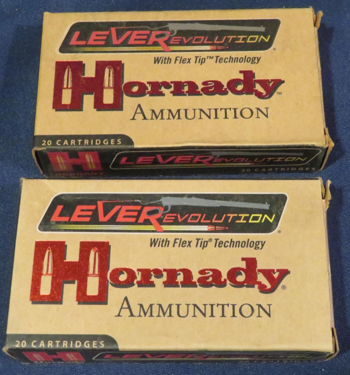 (2) Hornady Leverevolution 32 Spcl 165gr FTX