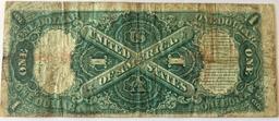 1917 SERIES UNITED STATES LARGE SIZE LEGAL TENDER $1 RED SEAL NOTE