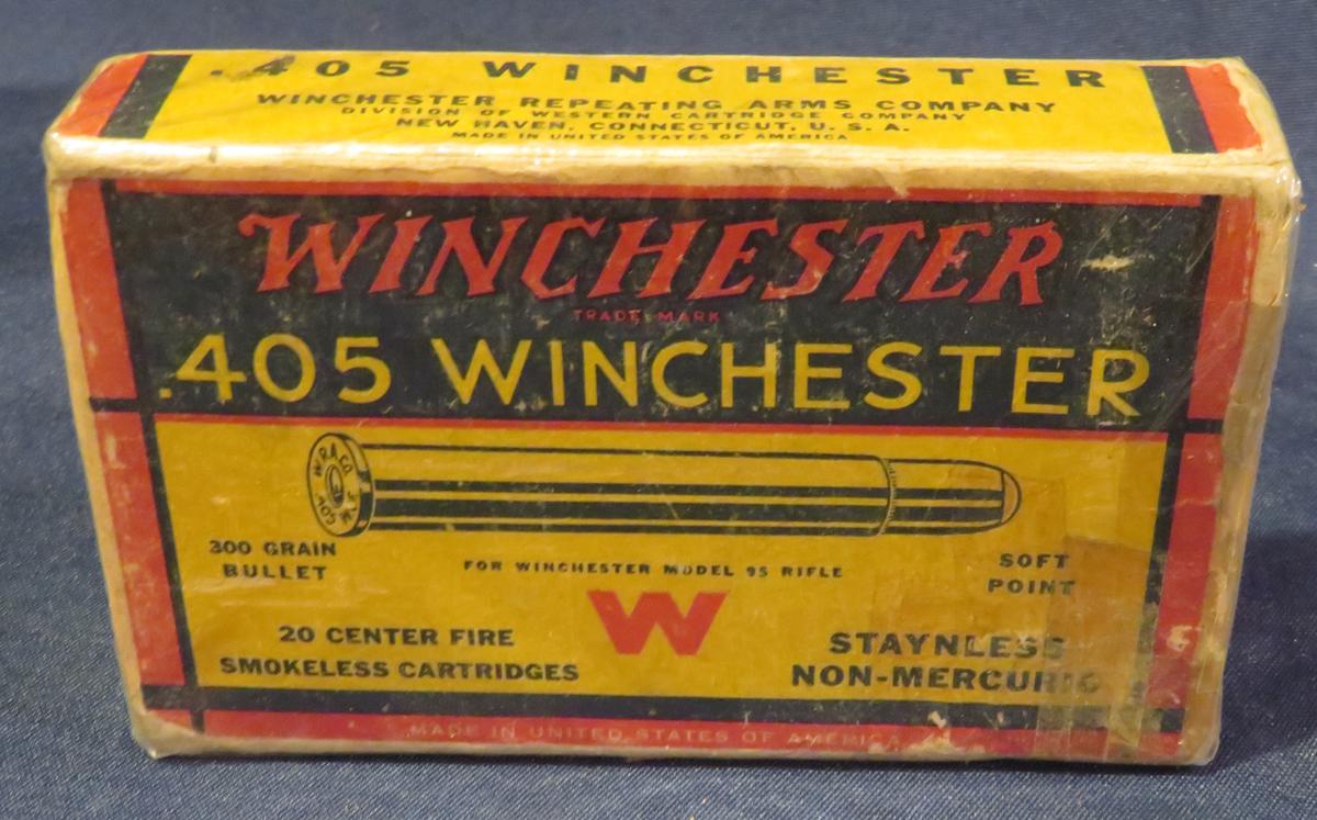 Winchester .405 Win 300gr Soft Point Full Box