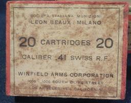 Winfield Arms Corportation .41 Swiss Rimfire