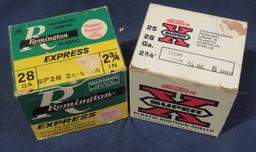 (2) 28 ga Full Boxes