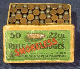 Winchester 22 Short Smokeless Full Two-Piece Box