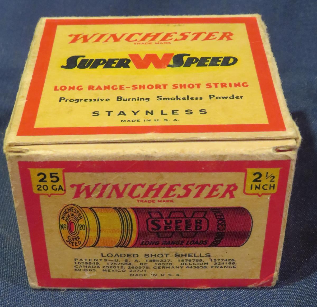 Winchester Super W Speed 20ga 6 Shot