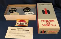 IH PISTON RING SET - NEW OLD STOCK