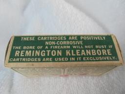 OLD REMINGTON "KLEANBORE" 22 CAL. SHELL BOX