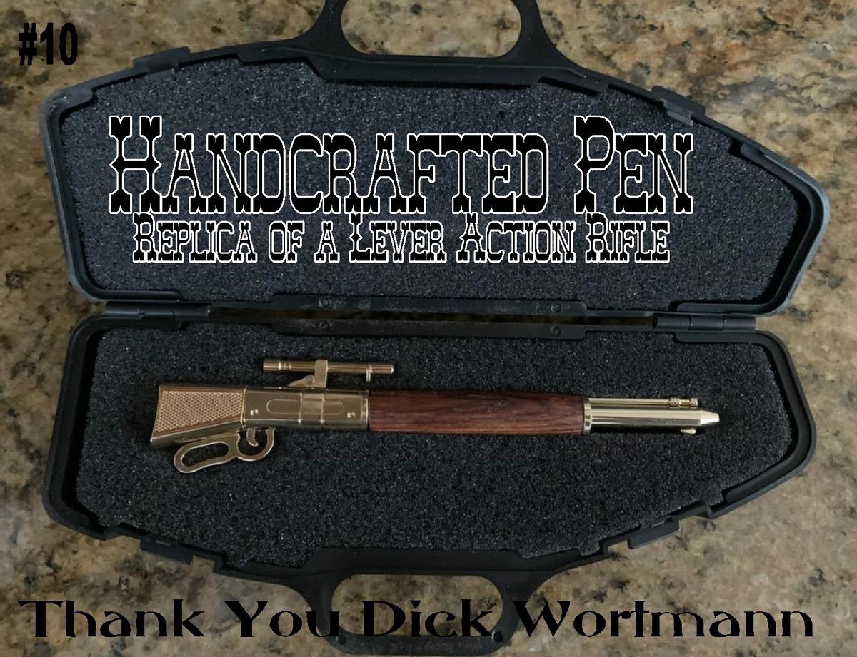 Handcrafted Pen – Replica of a Lever Action Rifle