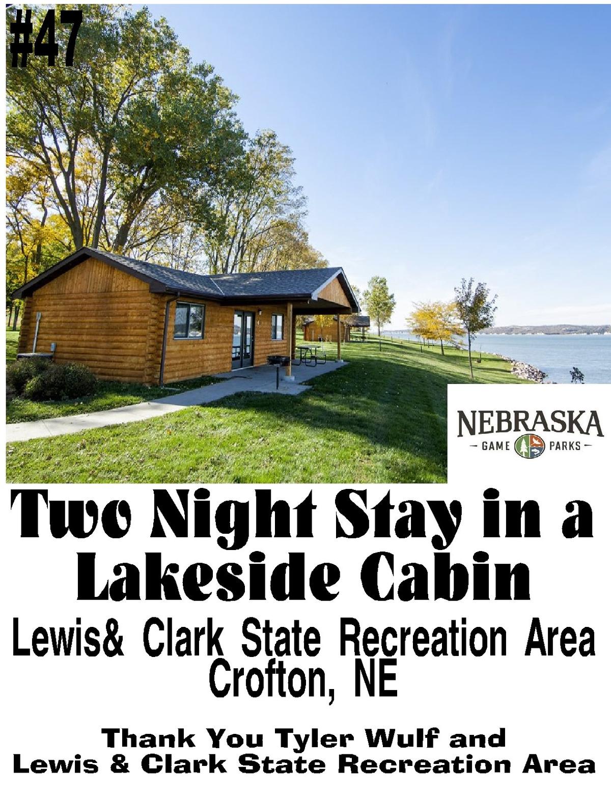 Stay 2 Nights in a Lakeside Cabin on the Beautiful Nebraska Side of Lewis & Clark Lake