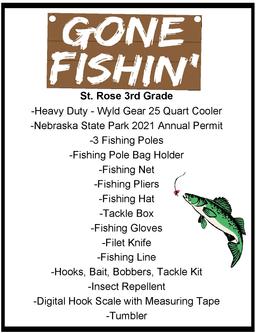 “Gone Fishin” - Fishing Package