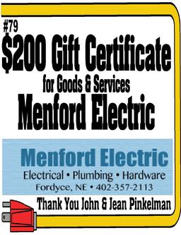 Menford Electric $200 Gift Certificate
