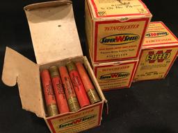 (4) Boxes of Winchester Super W Speed 3" .410 Paper Shotgun Shells
