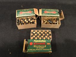 Lot of (3) Remington Kleanbore .22