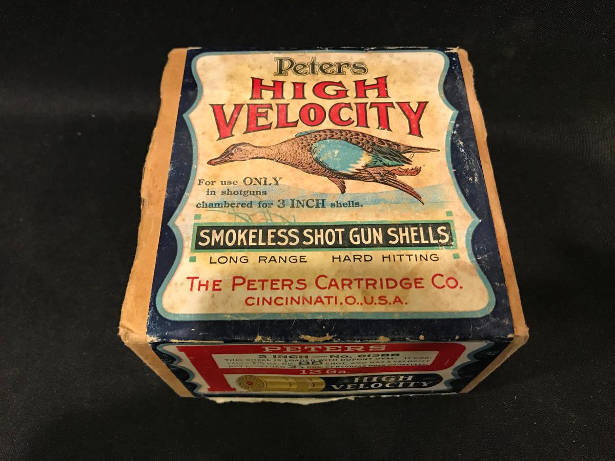 Peters High Velocity 12ga 3" BB Paper Shells in Two Piece Box