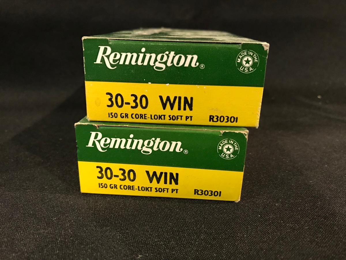 (2) Remington 30-30 Win 150gr Core Loct SP
