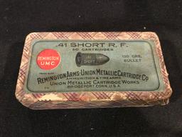 Remington UMC .41 Short Rimfire Two Piece Box---Full