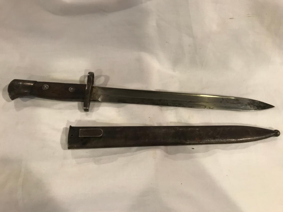 Vintage Bayonet and Sheath