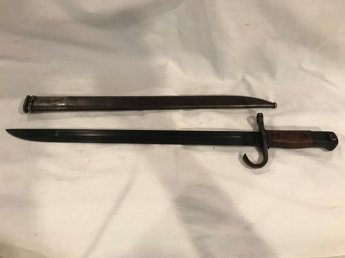 Vintage Bayonet and Sheath