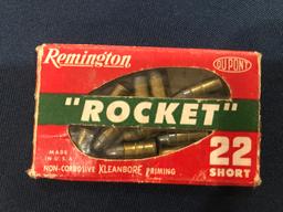 Remington "Rocket" .22 Short "Chicklet" Pack