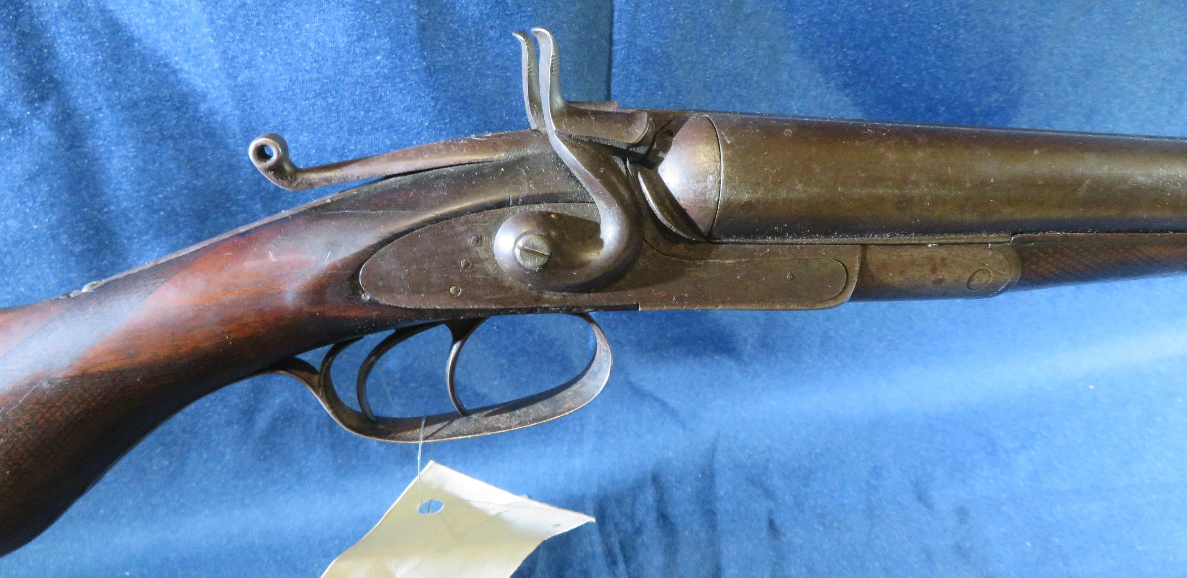 Remington Whitmore Model 1874 Double Barrel 12ga Shotgun
