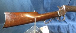 J Stevens Tip Up .22 Rimfire Rifle with 24" Heavy Octagon Barrel